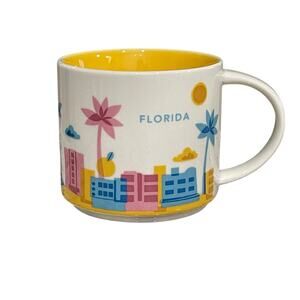Starbucks You Are Here Florida Collector's Mug